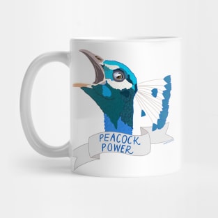 Peacock Power Mug